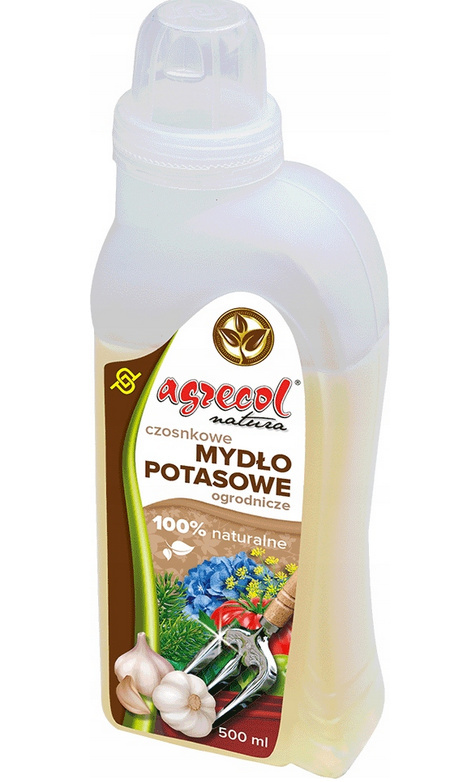 Mydło potasowe czosnkowe Agrecol bio natura 500ml