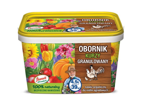 Obornik kurzy granulowany 4,5l Florovit