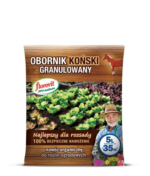 Obornik koński granulowany 5l Florovit