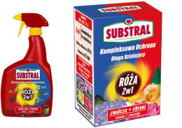 Róża kompleksowa ochrona 2w1 800ml + Gratis